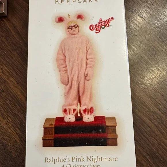 Hallmark Ralphies Pink Nightmare A Christmas Story Keepsake Ornament 2009 - Picture 2 of 5